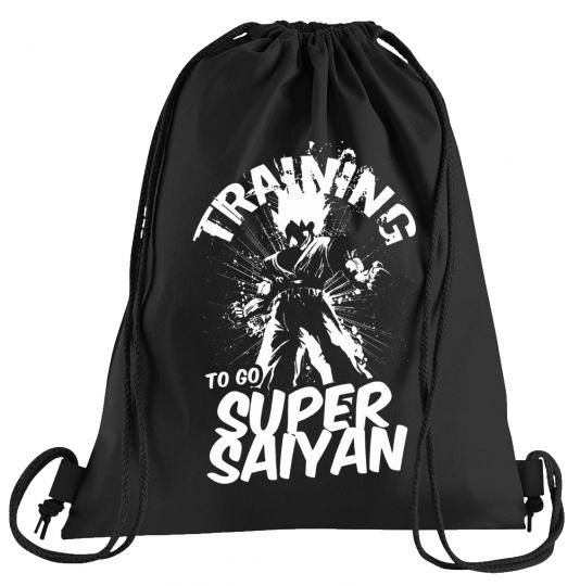 Super Saiyan Training Sportbeutel  bedruckter Turnbeutel mit Kordeln 