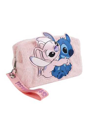 Lilo & Stitch Kosmetiktasche Stitch & Angel Rosa 