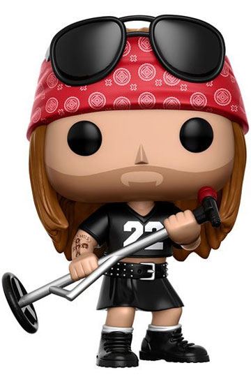 Guns N´ Roses POP! Rocks Vinyl Figur Axl Rose 9 cm 