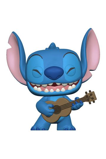 Lilo & Stitch POP! Disney Vinyl Figur Stitch w/Ukelele 9 cm 