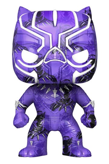 Marvel POP! Artist Series Vinyl Figur Black Panther Special Edition 9 cm 