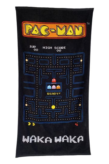 Pac-Man Handtuch The Chase 150 x 75 cm 