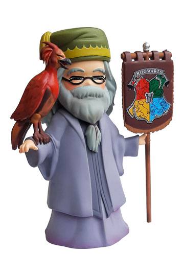 Harry Potter Statue Dumbledore & Fumseck 15 cm 