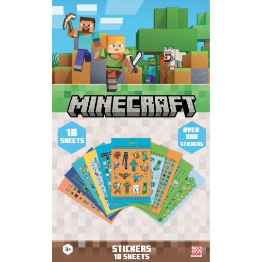 Minecraft 800 Sticker Set 