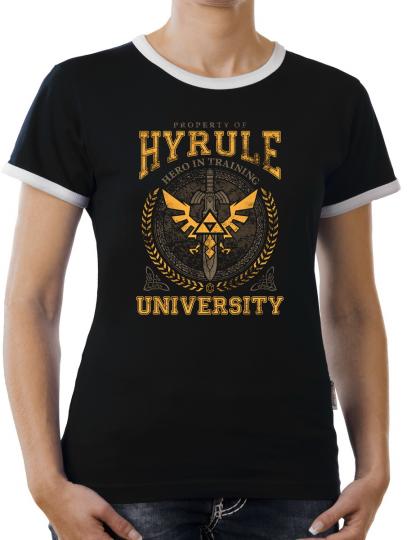 TLM Hyrule University Kontrast T-Shirt Damen 