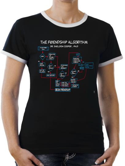 TLM The Friendship Algorithm Kontrast T-Shirt Damen 