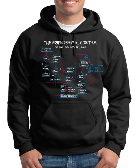 The Friendship Algorithm Kapuzenpullover 