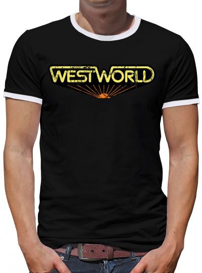 Westworld Classic Kontrast T-Shirt Herren 