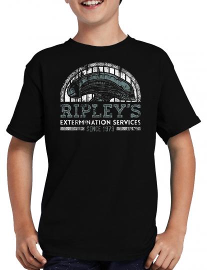 Ripleys Extermination Service T-Shirt Alien 