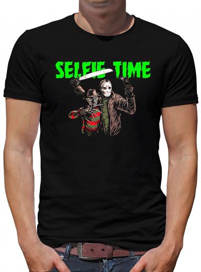 Selfie Time T-Shirt Freddy Jason Horror 