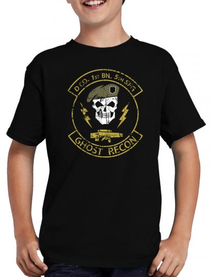5th Recon T-Shirt Gamer Ghost Egoshooter 