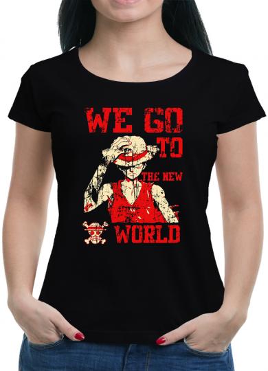 We go to the new World T-Shirt One Luffy Piece 