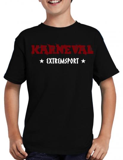 Karneval Extremsport T-Shirt Fasching Lustig Party 