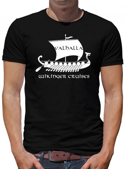 Wikinger Cruises T-Shirt Herren Viking Odin Thor 