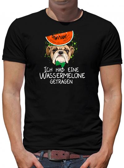 TShirt-People Ich habe eine Wassermelone getragen T-Shirt Herren 