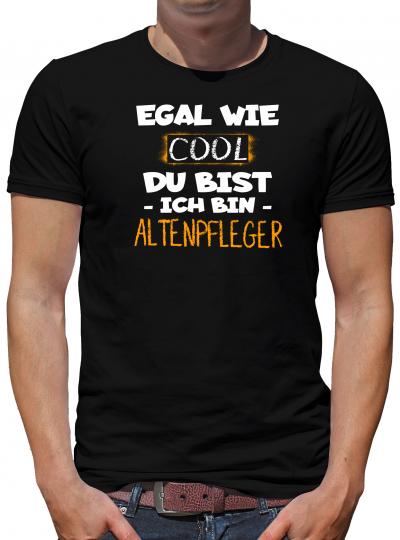 TShirt-People Cool ich bin Altenpfleger T-Shirt Herren 