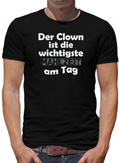 TShirt-People Der Clown ist die wichtigste Mahlzeit am Tag T-Shirt Herren 