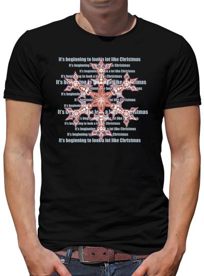 TShirt-People Snowflake T-Shirt Herren 