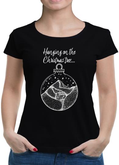 TShirt-People Hanging out for the Christmas Tree T-Shirt Damen 