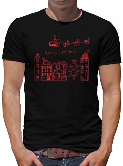 TShirt-People Christmas City T-Shirt Herren 