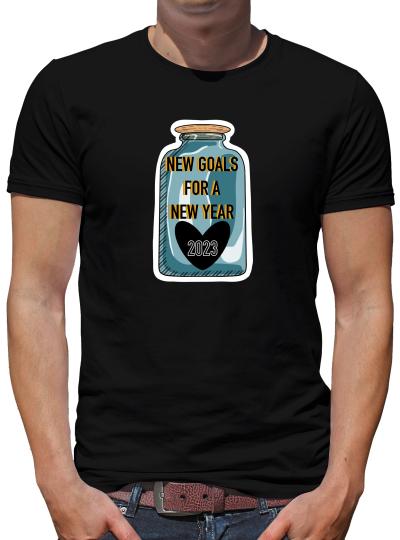 TShirt-People New goals for 2023 T-Shirt Herren 