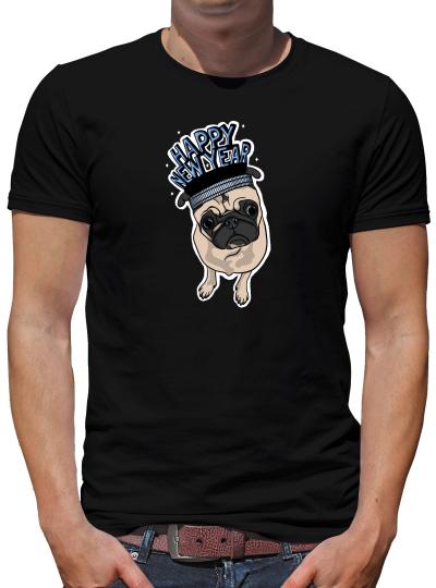 TShirt-People Doggy New Year T-Shirt Herren 