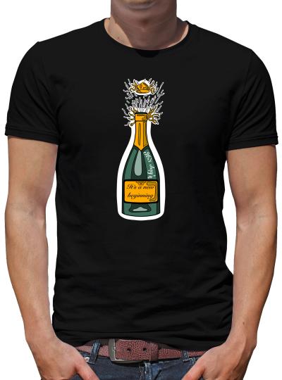 TShirt-People It starts with Champagne T-Shirt Herren 