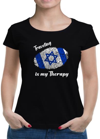 TShirt-People Traveling is my Therapy Israel T-Shirt Damen 