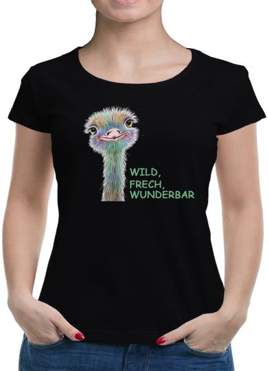 TShirt-People Wild, Frech, Wunderbar T-Shirt Damen 