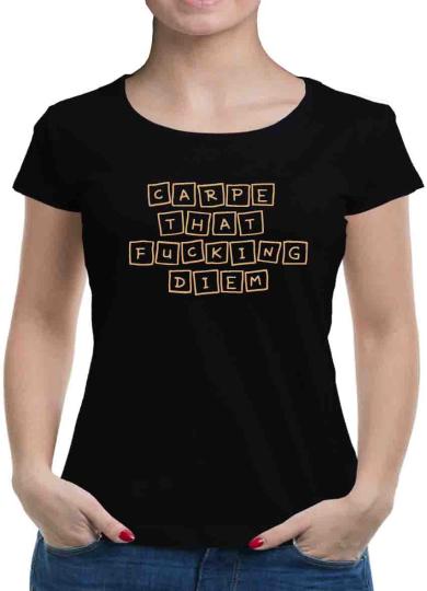 TShirt-People Carpe that fucking diem T-Shirt Damen 