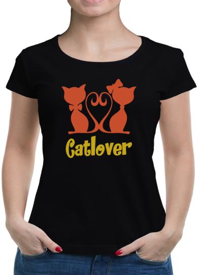 TShirt-People Catlover T-Shirt Damen 