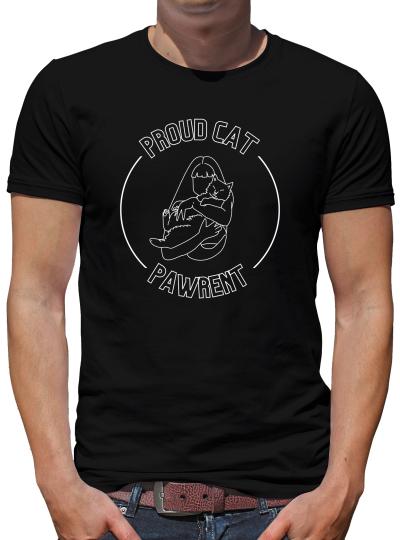 TShirt-People Proud Cat Pawrent T-Shirt Herren 