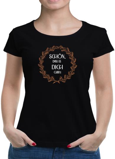 TShirt-People Schön das es dich gibt T-Shirt Damen 