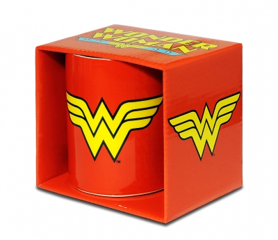 Wonder Woman Logo Porzellan Tasse 