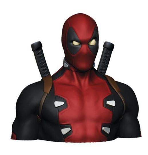 Marvel Comics Spardose Deadpool 20 cm 