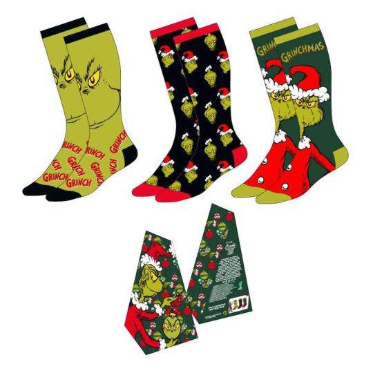 Der Grinch Socken 3er-Pack 38-45 