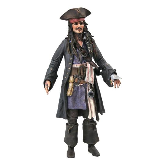 Fluch der Karibik Deluxe Actionfigur Jack Sparrow 18 cm 