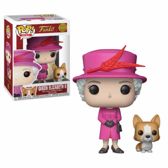 Royal Family POP Vinyl Figur Queen Elizabeth II 9 cm 