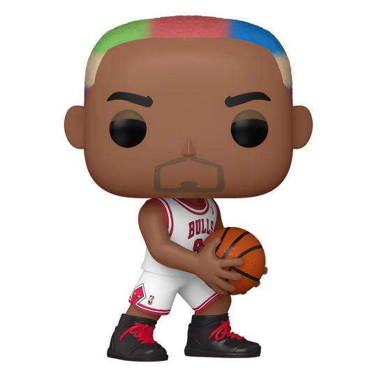 NBA Legends POP! Sports Vinyl Figur Dennis Rodman (Bulls Home) 9 cm 