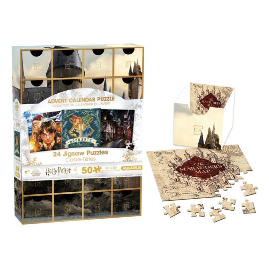 Harry Potter Puzzle Adventskalender (49 Teile) 