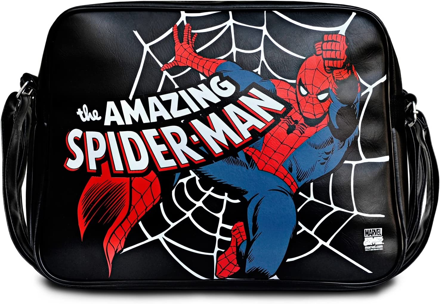 Logoshirt®️ Marvel Originaldesign Man Umhängetasche Spider | | lizenziertes TShirt-People