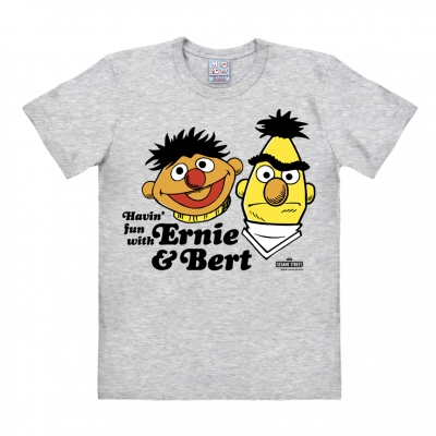 Logoshirt®️ Sesamstraße - Ernie und | Herren | T-Shirt & Bert TShirt-People Damen